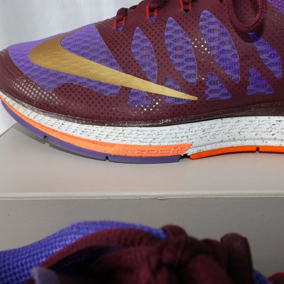 Nike Zoom Running Sneakers, Purple, Size 10.5 - Picture 10 of 11